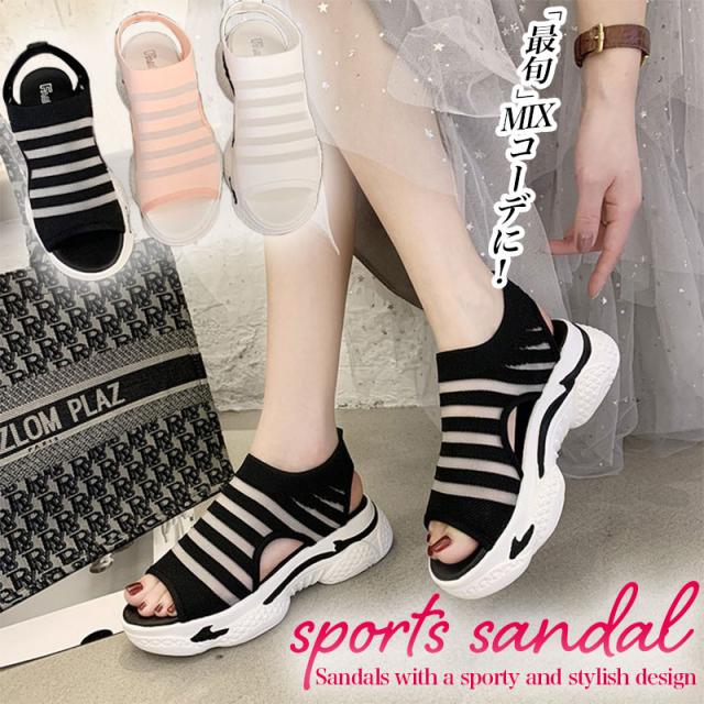 スポーツサンダル レディース