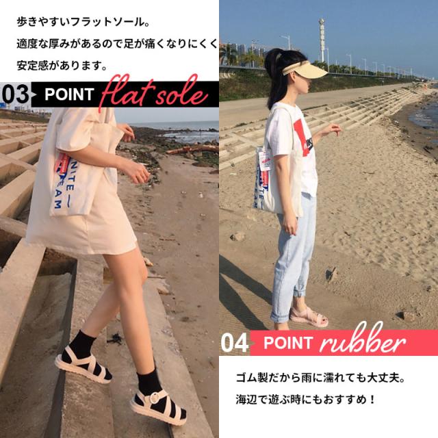 サンダル レディース