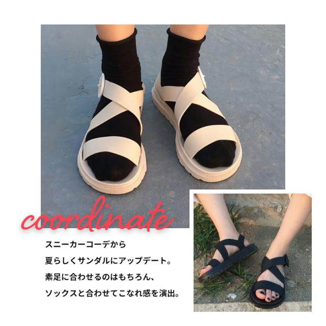 サンダル レディース