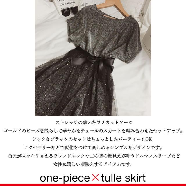 Tシャツ ワンピース シースルー