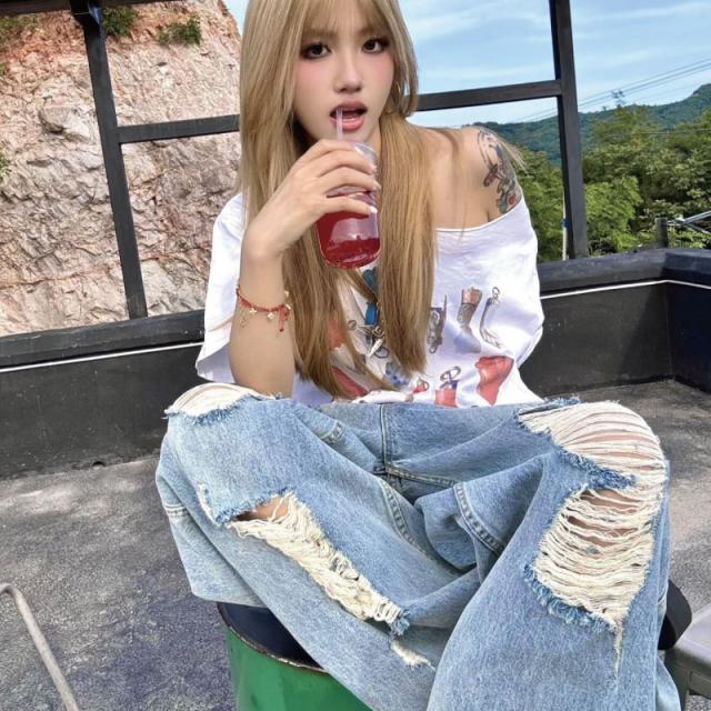 デニムパンツ レディース