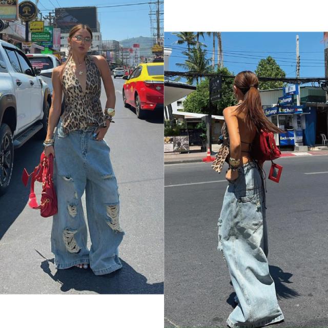 デニムパンツ レディース