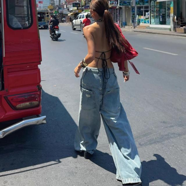 デニムパンツ レディース