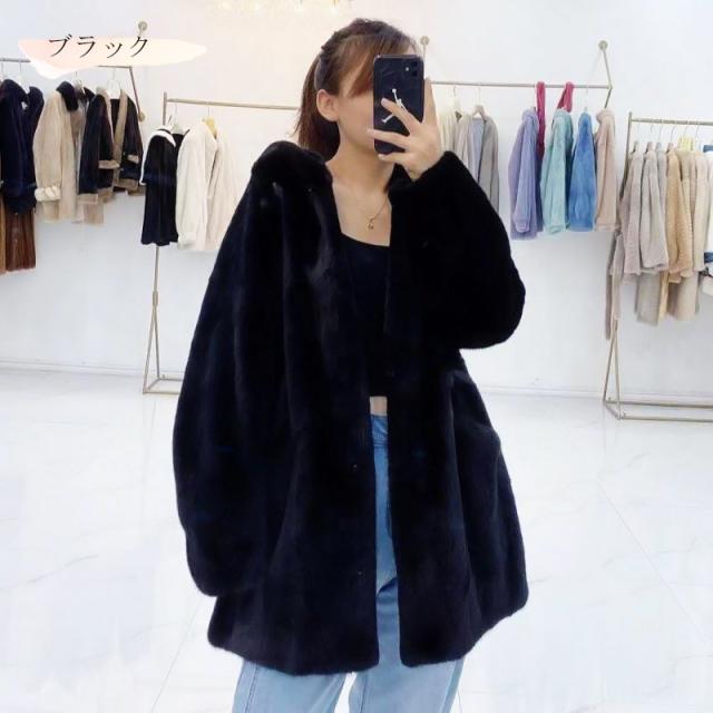 ファー コート パーカー