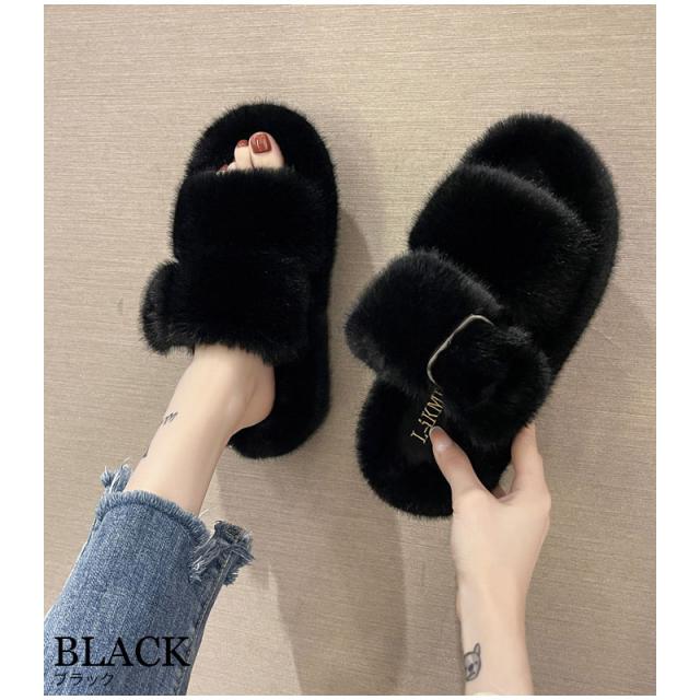 ファーサンダル