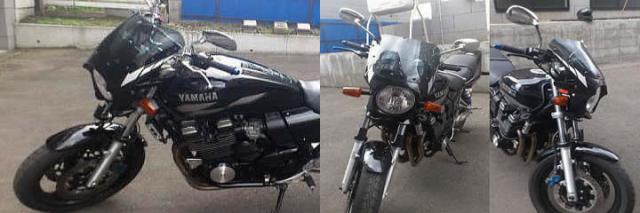 ビキニカウル お客様取り付け画像 YAMAHA 1