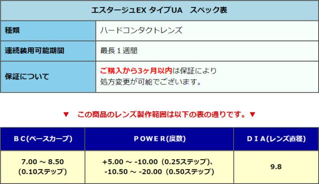 エスタージュEX タイプUA