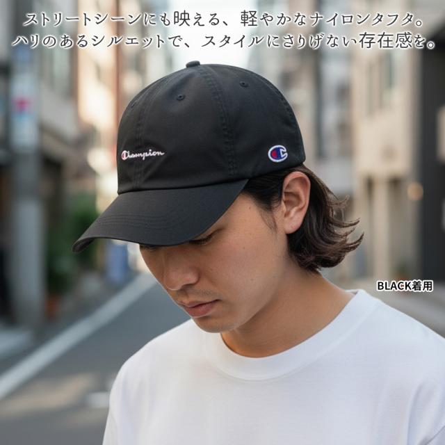 キャップ 撥水キャップ 深め メンズ チャンピオン Champion 撥水 小顔