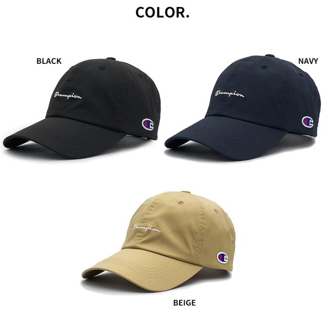 キャップ 撥水キャップ 深め メンズ チャンピオン Champion 撥水 小顔