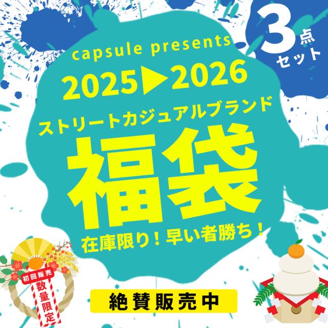 スケーター カジュアル福袋 メンズ 2025 2026 アパレル 3点入り