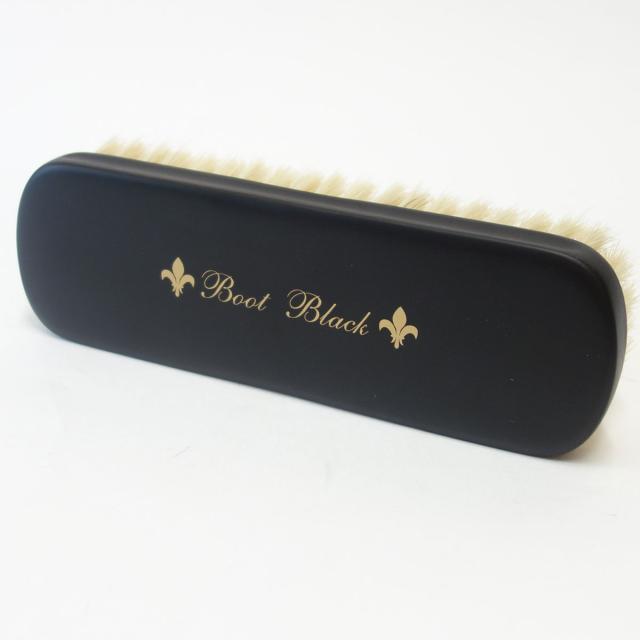 磨きのプロ達が創り上げた靴ブラシ（江戸屋） Boot Black ブートブラック  シューズブラシ 馬毛（日本製） コロンブス《Boot Black》正規取扱店