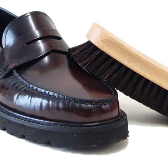 靴用ブラシ 【Collonil コロニル】 皮革に優しい馬毛ブラシ