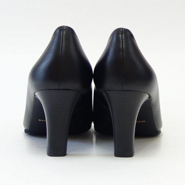 FIZZ REEN フィズリーン 8520 ブラック（レディース） スタイリッシュ 快適パンプス 7cmヒール ポインテッドトゥ 日本製 展開サイズ 23cm 23.5cm 24cm 「靴」