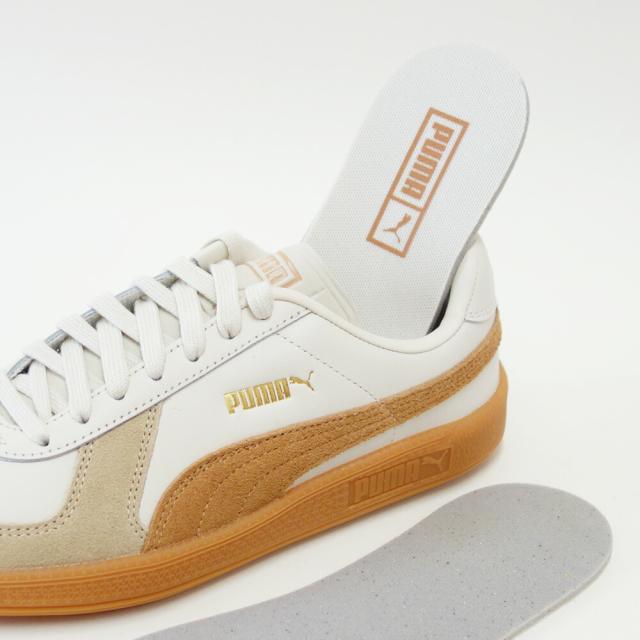 【SALE】 プーマ PUMA アーミートレーナー スニーカー 38660716 Alpine -Caramel Latte（ユニセックス） 天然皮革 ローカット スニーカー ウォーキング「靴」