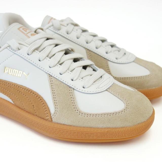 【SALE】 プーマ PUMA アーミートレーナー スニーカー 38660716 Alpine -Caramel Latte（ユニセックス） 天然皮革 ローカット スニーカー ウォーキング「靴」