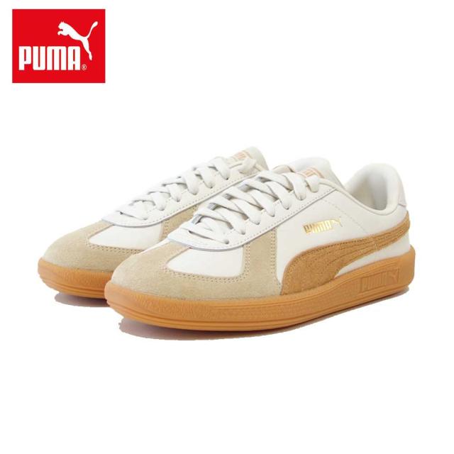 【SALE】 プーマ PUMA アーミートレーナー スニーカー 38660716 Alpine -Caramel Latte（ユニセックス） 天然皮革 ローカット スニーカー ウォーキング「靴」