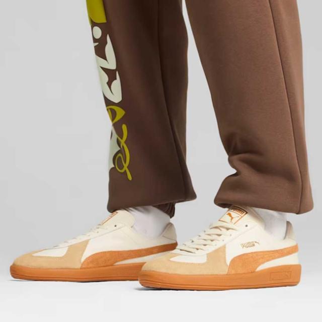 【SALE】 プーマ PUMA アーミートレーナー スニーカー 38660716 Alpine -Caramel Latte（ユニセックス） 天然皮革 ローカット スニーカー ウォーキング「靴」
