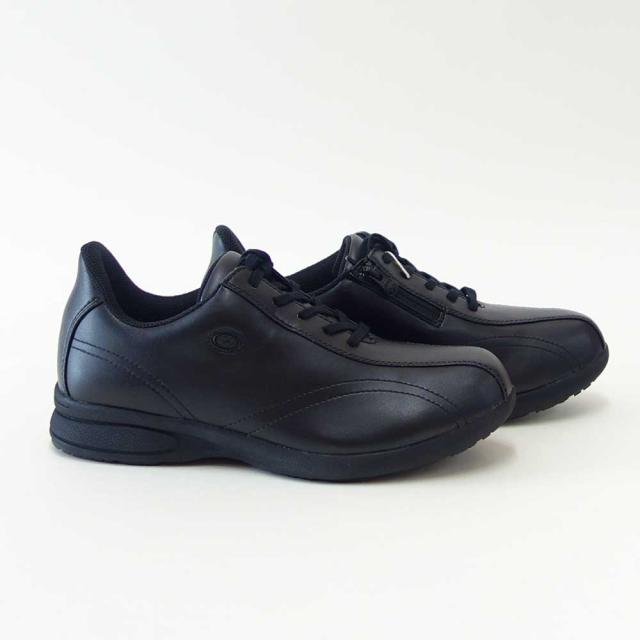 ヨネックス YONEX L130W 007 ブラック（レディース） 撥水 快適ウォーキング パワークッションプラス ハンズフリー 楽々フィット 4.5E 膝 腰 負担軽減 旅行 靴