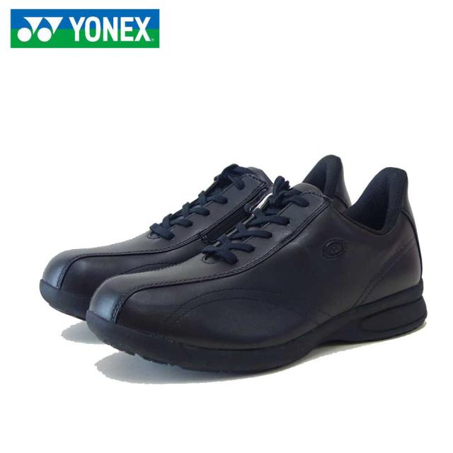 ヨネックス YONEX L130W 007 ブラック（レディース） 撥水 快適ウォーキング パワークッションプラス ハンズフリー 楽々フィット 4.5E 膝 腰 負担軽減 旅行 靴