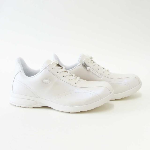 ヨネックス YONEX L130W 013 パールホワイト（レディース） 撥水 快適ウォーキング パワークッションプラス ハンズフリー 楽々フィット 4.5E 膝 腰 負担軽減 旅行 靴