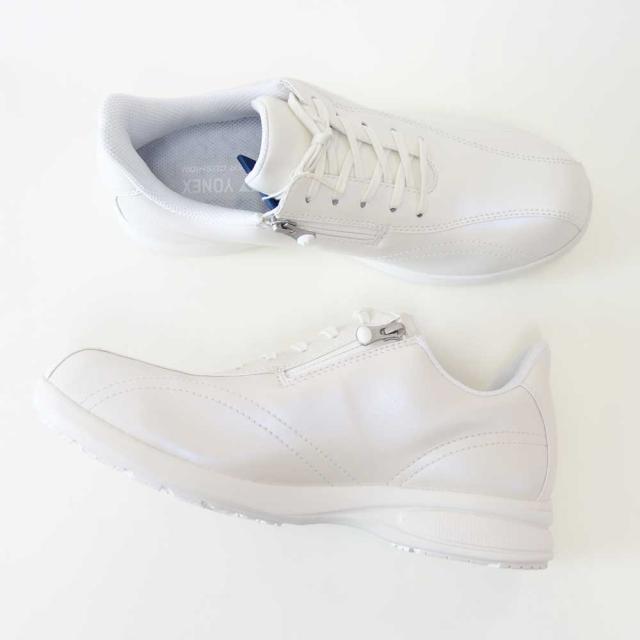 ヨネックス YONEX L130W 013 パールホワイト（レディース） 撥水 快適ウォーキング パワークッションプラス ハンズフリー 楽々フィット 4.5E 膝 腰 負担軽減 旅行 靴