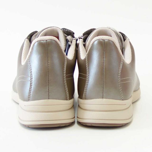 ヨネックス YONEX L130W 708 パールカーキ（レディース） 撥水 快適ウォーキング パワークッションプラス ハンズフリー 楽々フィット 4.5E 膝 腰 負担軽減 旅行 靴