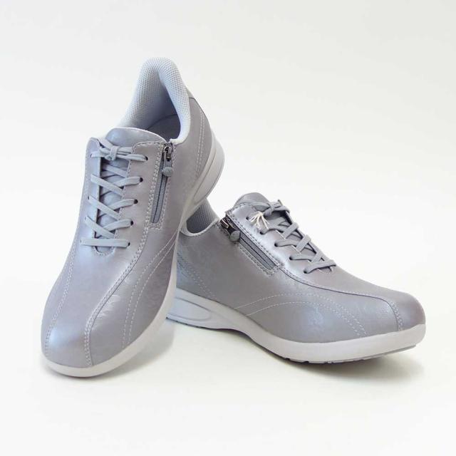 ヨネックス YONEX L130W 764 グレイッシュパール（レディース） 撥水 快適ウォーキング パワークッションプラス ハンズフリー 楽々フィット 4.5E 膝 腰 負担軽減 旅行 靴