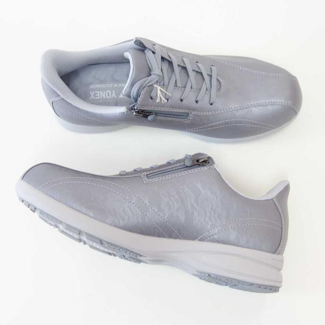 ヨネックス YONEX L130W 764 グレイッシュパール（レディース） 撥水 快適ウォーキング パワークッションプラス ハンズフリー 楽々フィット 4.5E 膝 腰 負担軽減 旅行 靴