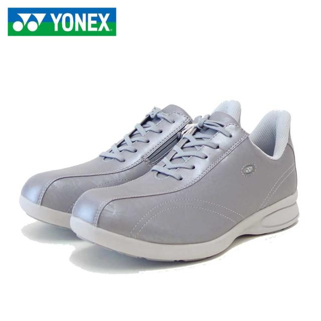 ヨネックス YONEX L130W 764 グレイッシュパール（レディース） 撥水 快適ウォーキング パワークッションプラス ハンズフリー 楽々フィット 4.5E 膝 腰 負担軽減 旅行 靴