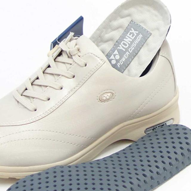 ヨネックス YONEX L30F（レディース）内側ファスナー 快適ウォーキング 撥水ストレッチ PUレザー 楽々フィット 3.5E 膝 腰 負担軽減 シニア 旅行 母の日 ギフト