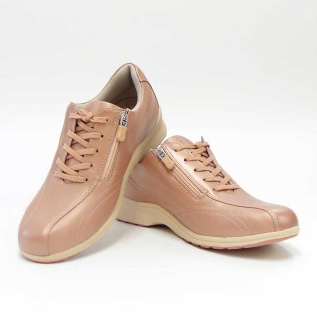 ヨネックス YONEX L30F（レディース）内側ファスナー 快適ウォーキング 撥水ストレッチ PUレザー 楽々フィット 3.5E 膝 腰 負担軽減 シニア 旅行 母の日 ギフト