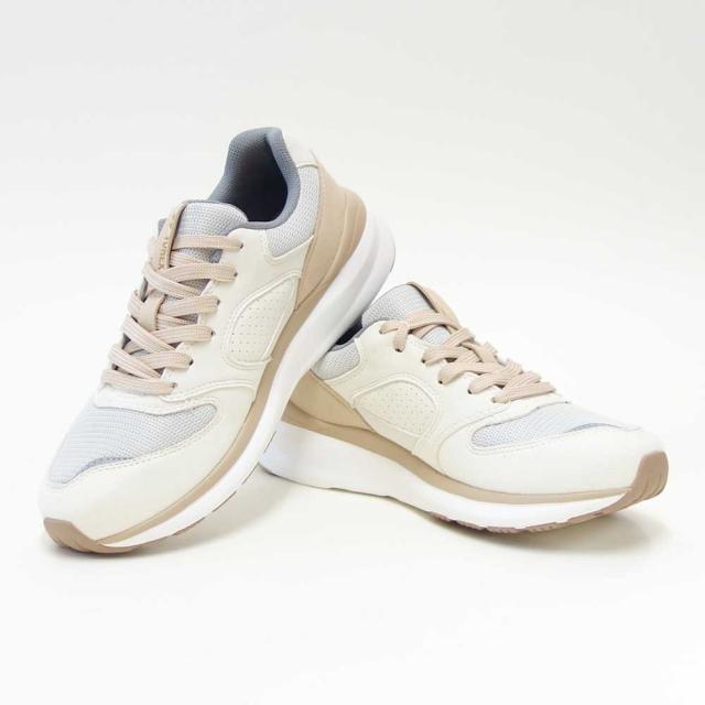 ヨネックス YONEX 123 420 クリーム／ベージュ（ユニセックス） 撥水 快適ウォーキング パワークッションプラス メッシュ素材 楽々フィット 3.5E 膝 腰 負担軽減 男女兼用 旅行 靴