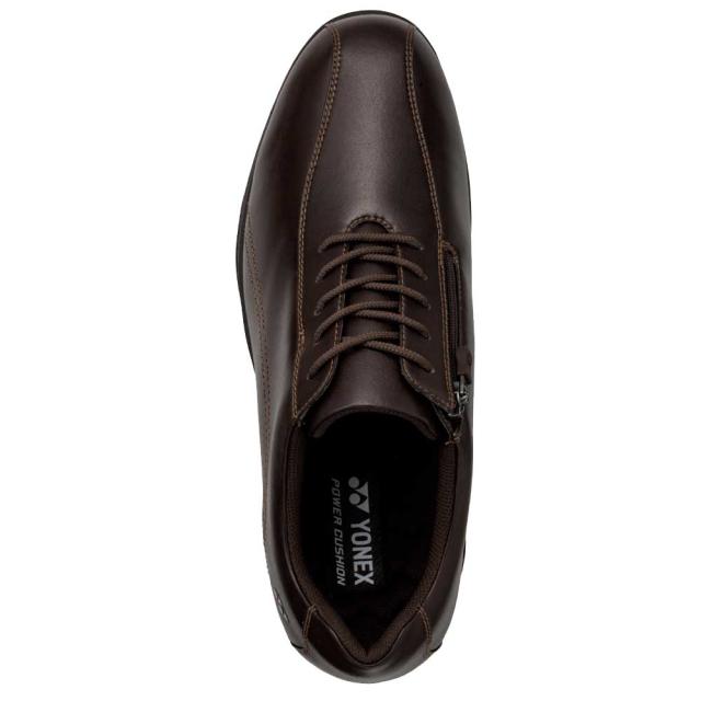 ヨネックス YONEX M118W（メンズ）内側ファスナー 快適ウォーキング 撥水ストレッチ PUレザー 楽々フィット 4.5E 膝 腰 負担軽減 シニア 旅行 父の日 ギフト