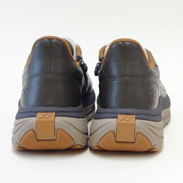 ヨネックス YONEX M128 149 オリーブ（メンズ） 撥水 快適ウォーキング パワークッションプラス ハンズフリー 楽々フィット 3.5E 膝 腰 負担軽減 旅行 靴