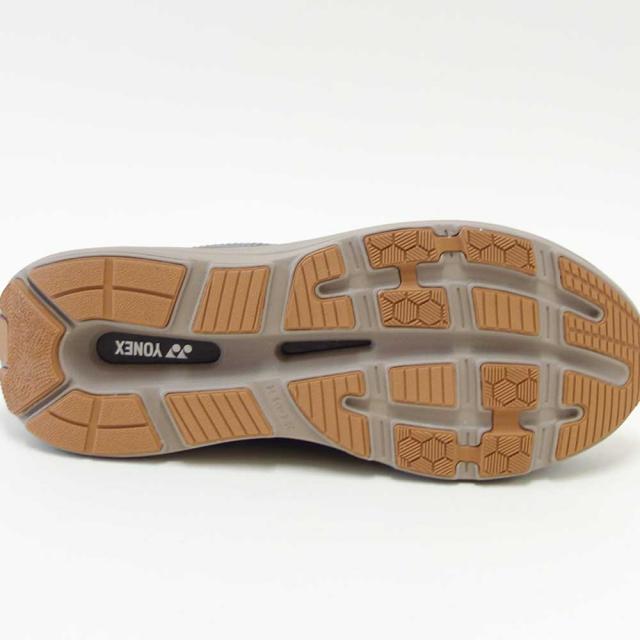 ヨネックス YONEX M128 149 オリーブ（メンズ） 撥水 快適ウォーキング パワークッションプラス ハンズフリー 楽々フィット 3.5E 膝 腰 負担軽減 旅行 靴