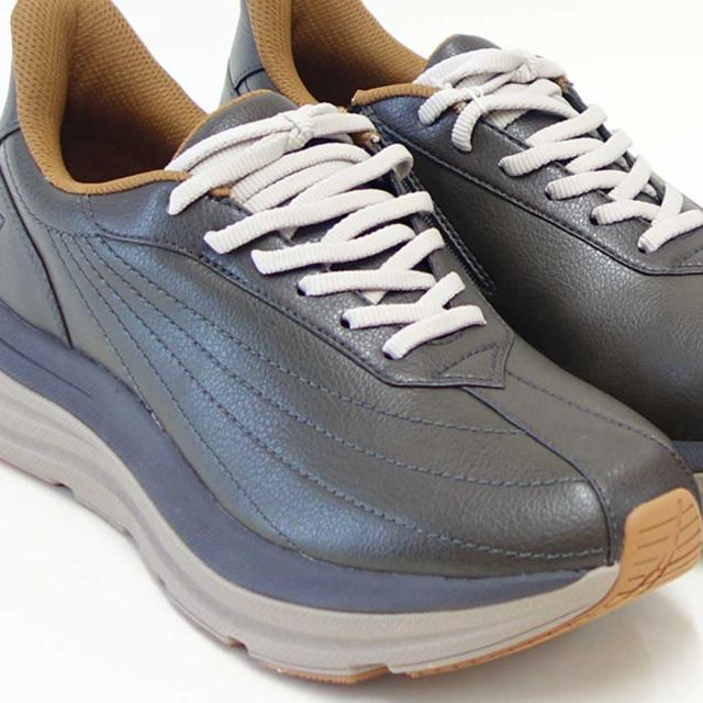 ヨネックス YONEX M128 149 オリーブ（メンズ） 撥水 快適ウォーキング パワークッションプラス ハンズフリー 楽々フィット 3.5E 膝 腰 負担軽減 旅行 靴