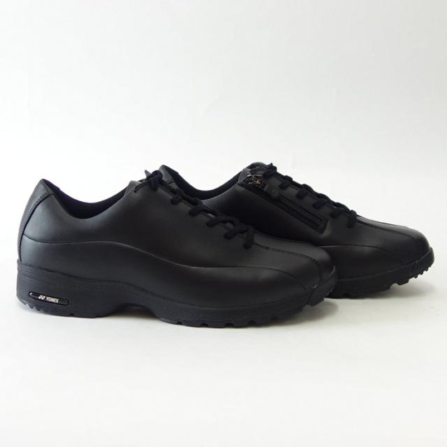 ヨネックス YONEX M21N（メンズ ウォーキング）スニーカー ハイパーライトソール ジップ開閉 超軽量 撥水 ストレッチ素材で足に楽々フィット 3.5E 膝 腰 負担軽減 シニア 旅行