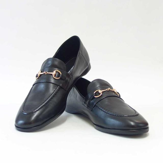 ユーコ イマニシ yuko imanishi +  791043 SACHI ブラック 甲深 ビットローファー フラット スリッポンシューズ  展開サイズ 23.5cm 24cm 24.5cm 25cm「靴」