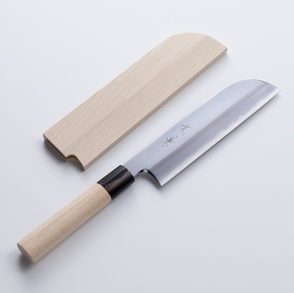 鎌型薄刃包丁180mm