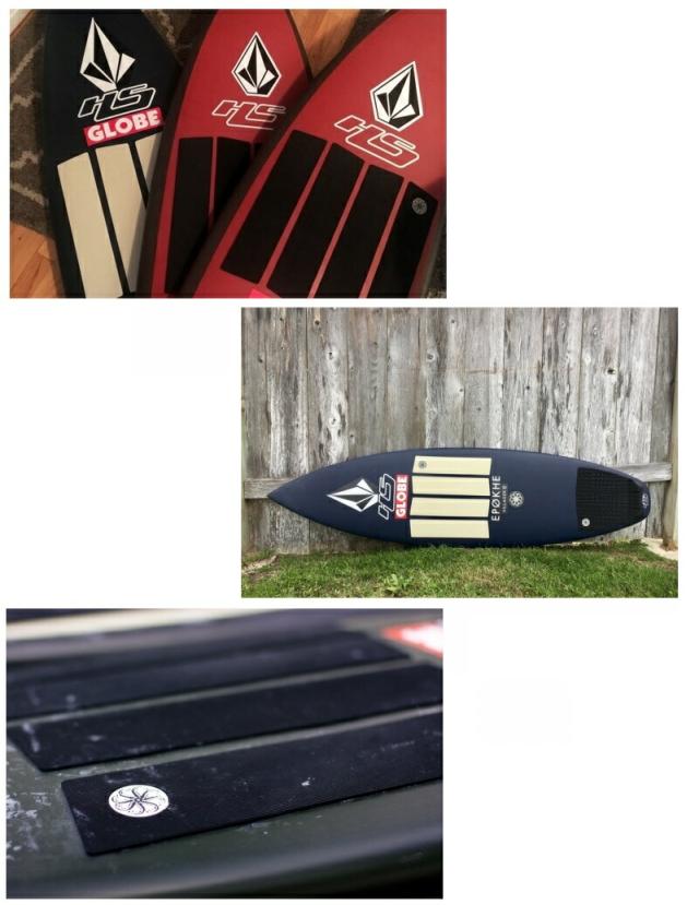 OCTOPUS オクトパス 【 FRONT DECK -CORDUROY GRIP- 】 【 BURGUNDY 】 日本正規品　 サーフボードデッキパット デッキパッチ デッキパッド 滑り止め　サーフィン　サーフボード　サーフギア