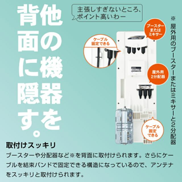 簡単取付を実現