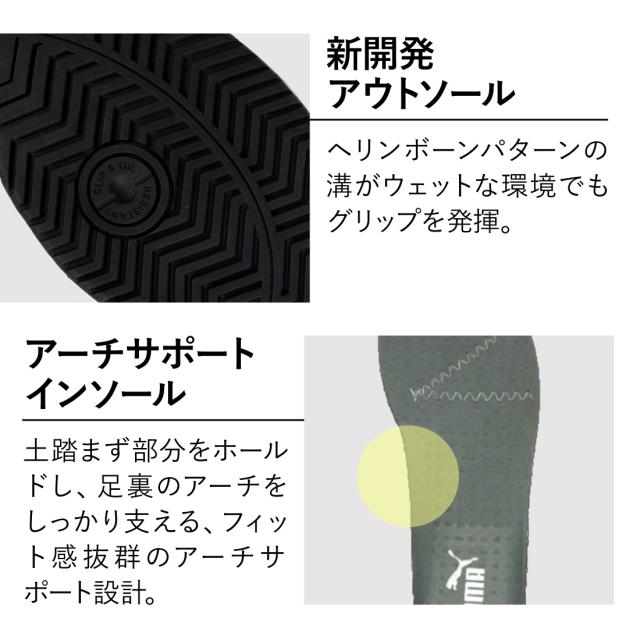 PUMASAFETYプーマ安全靴HERITAGE FRONTCOURT DISC MID(ヘリテイジ フロントコート ディスク ミッド)