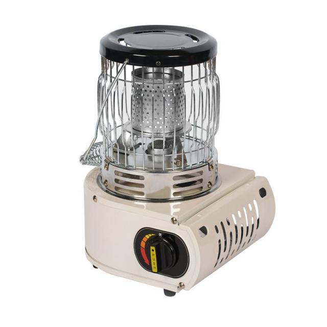 ガスヒーター ストーブ 1台2役 電源不要！ 2.5kw 小型【速暖・持ち運び簡単】カセットガスボンベ式 ヒーター 暖房 ポータブル アウトドア 防災グッズ カセット 暖房機 暖炉 防災・釣り・キャンプや旅行などにも！