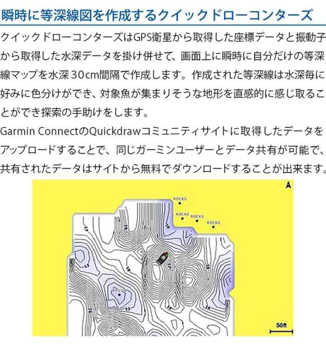 瞬時に等深線図を作成するクイックドローコンターズ