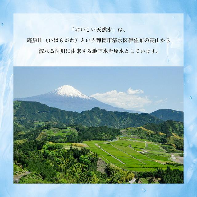 ミネラルウォーター おいしい天然水 ラベルレス 500ml×48本