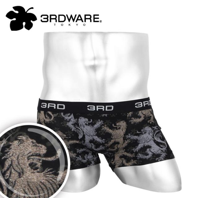 3RDWARE/サードウェア　Lion Emblem メンズ ボクサーパンツ