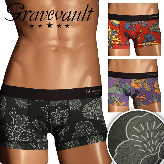 EMBRO FLOWER メンズ ローライズ ボクサーパンツ