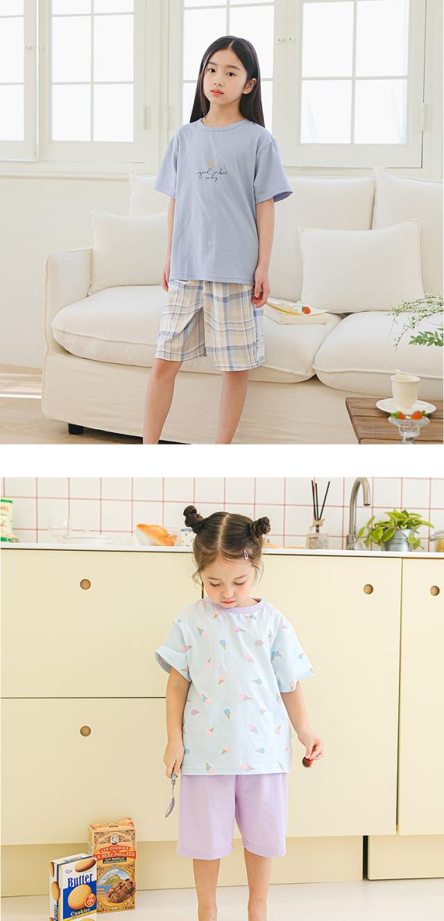パジャマ キッズ 子供 半袖 夏 コットン 綿100% 男の子 女の子