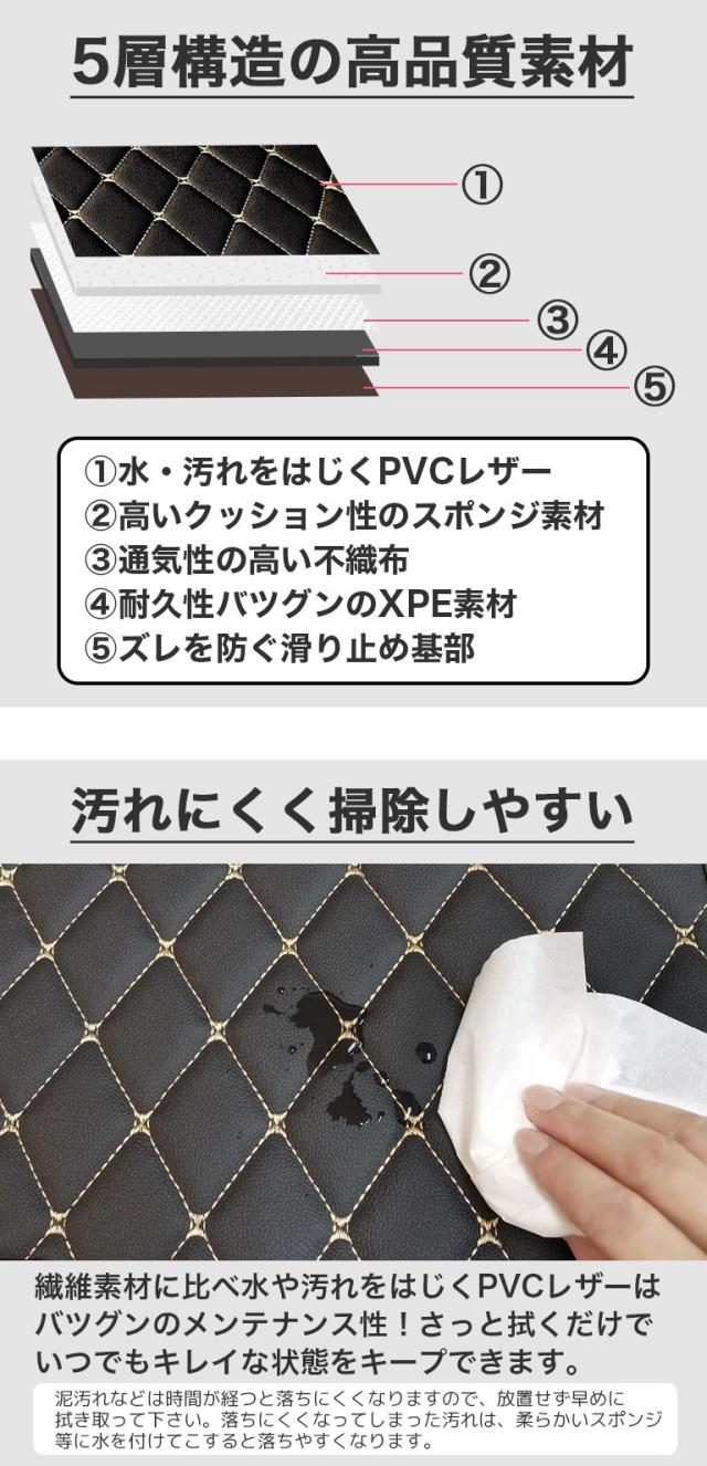自動車マット フロアマット ハイエース