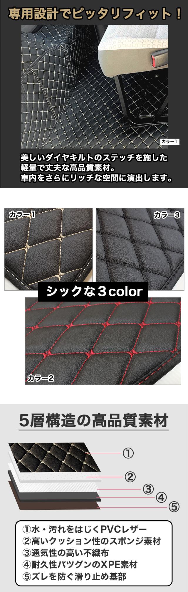 自動車マット フロアマット ハイエース
